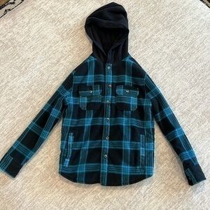 Urban Pipeline Boy’s Button Down Fleece Jacket Size S